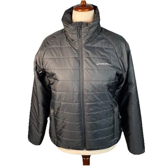 United By Blue Jackets & Blazers - Women’s UNITED BY BLUE Bison Ultralight Packable Zip-Up Jacket Size Medium Black